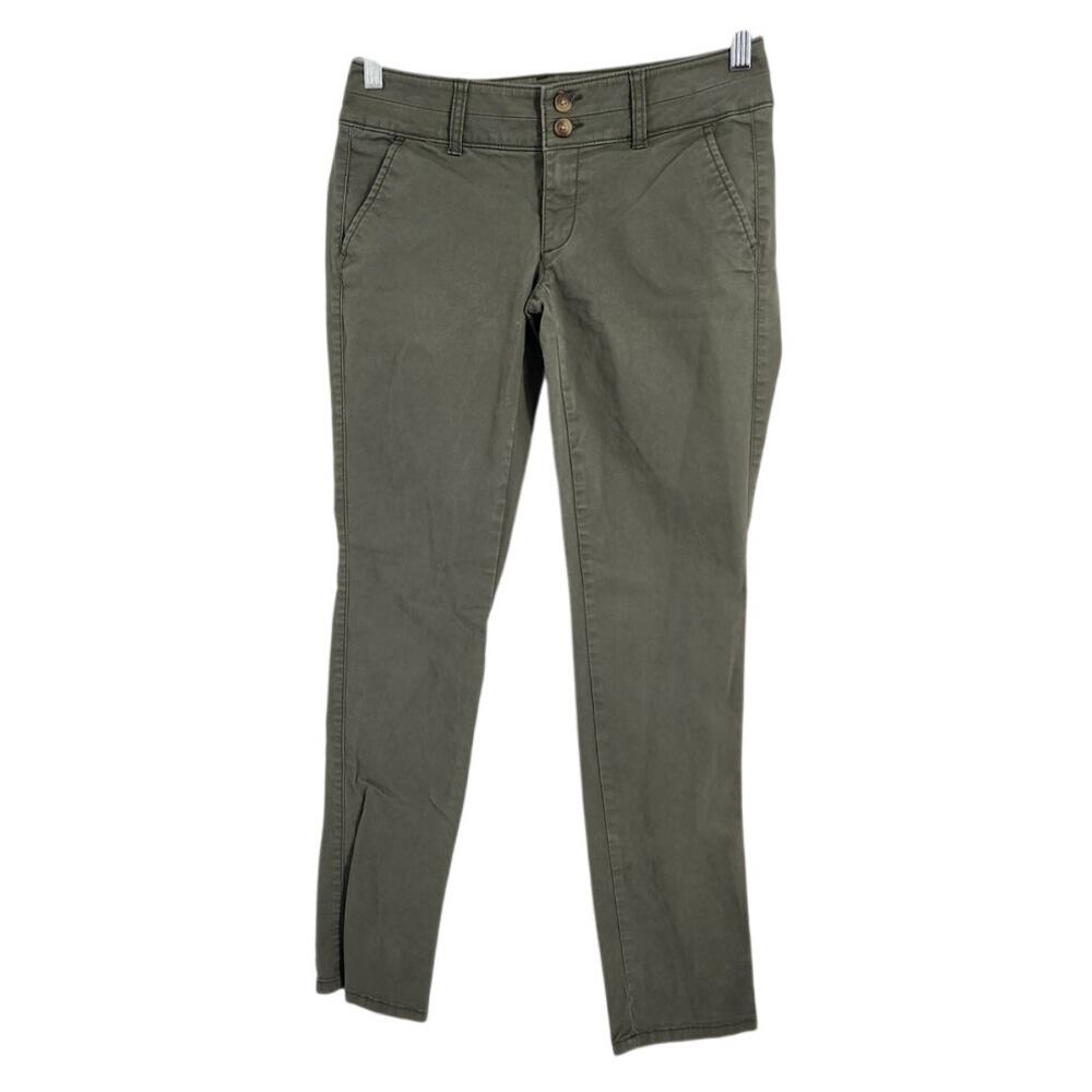 American Eagle Green Skinny Fit Jeans Womens Size 2